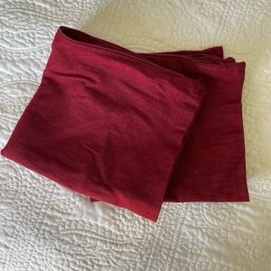 Merlot 18x18 pillow covers. Set of 2.